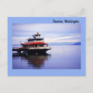 Ruston Tacoma Boat-vykort Vykort