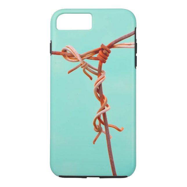 Rusty Barbed Wire Knot Case-Mate iPhone Skal (Baksida)