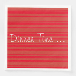 Rusty Barn Red Rand Pappersservett