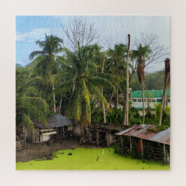 Rusty barn yard life pussel