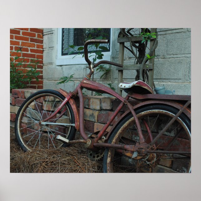 Rusty Bicycle Poster (Framsidan)