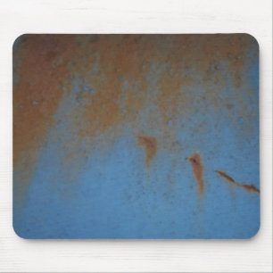 Rusty Blue-bakgrund Musmatta