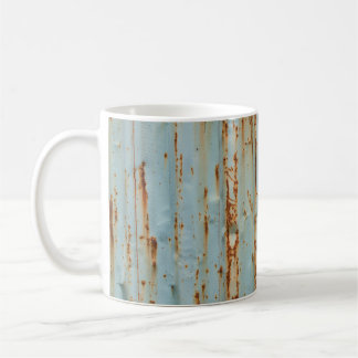 Rusty Blue Pavisserligen Metall Struktur Kaffemugg