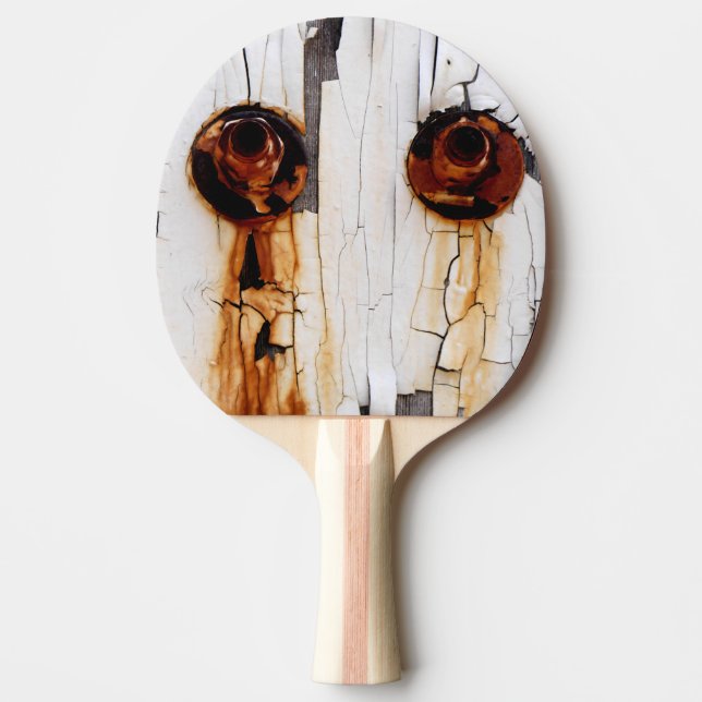 Rusty Bolts Nöt & Peeling Paint Pingisracket (Framsidan)