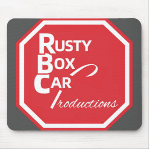 Rusty Boxcar Alternate Logotyp Mousepad Musmatta