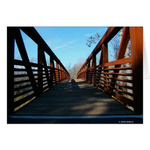RUSTY BRIDGE. HÄLSNINGSKORT