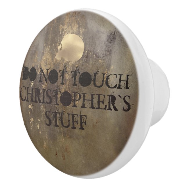 Rusty-brödskalle-anpassningsbar Knopp (Höger)