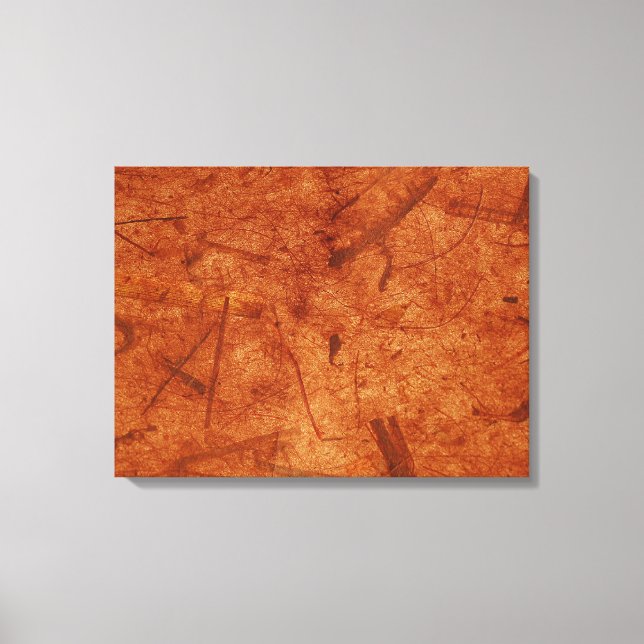 Rusty Brown Banana Papper Wrapped Canvas Skriv ut (Framsida)