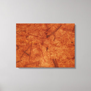 Rusty Brown Banana Papper Wrapped Canvas Skriv ut