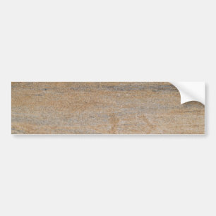 Rusty Brown Marble Background Bumper Sticker Bildekal