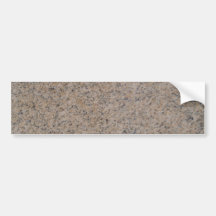 Rusty Brown Marble Background Bumper Sticker