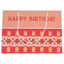 Rusty Brown Rosa och korall Snyggt