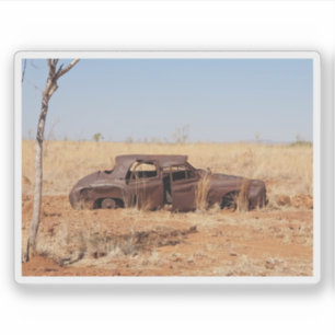 Rusty Car Klistermärken