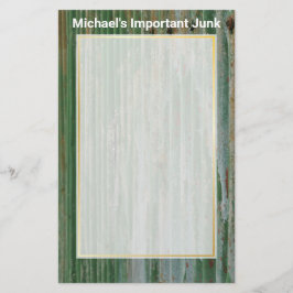 Rusty Corrugated Järn Scrapbook Papper