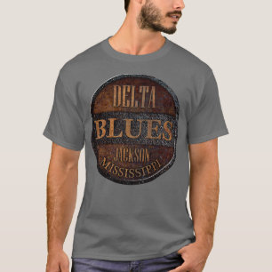 Rusty delta blues t shirt