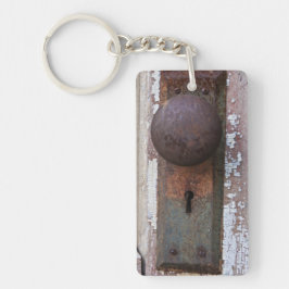 Rusty Doorknob Nyckelring