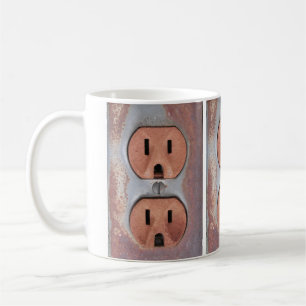 Rusty Electrical Outlets Kaffemugg
