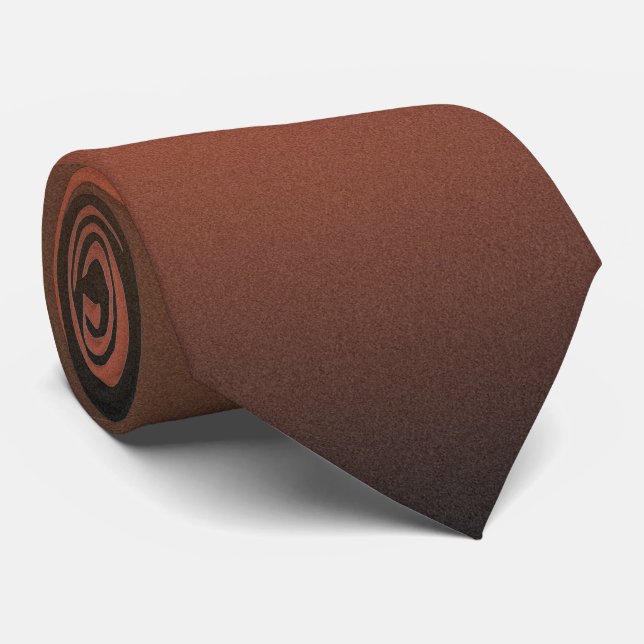 Rusty Fall Ombre Anpassningsbar Necktie Slips (Rullad)