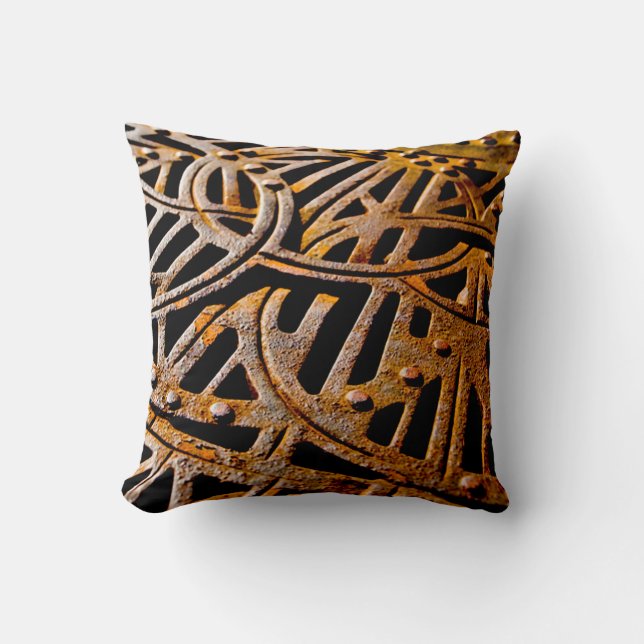 Rusty Grate Kudde (Framsida)