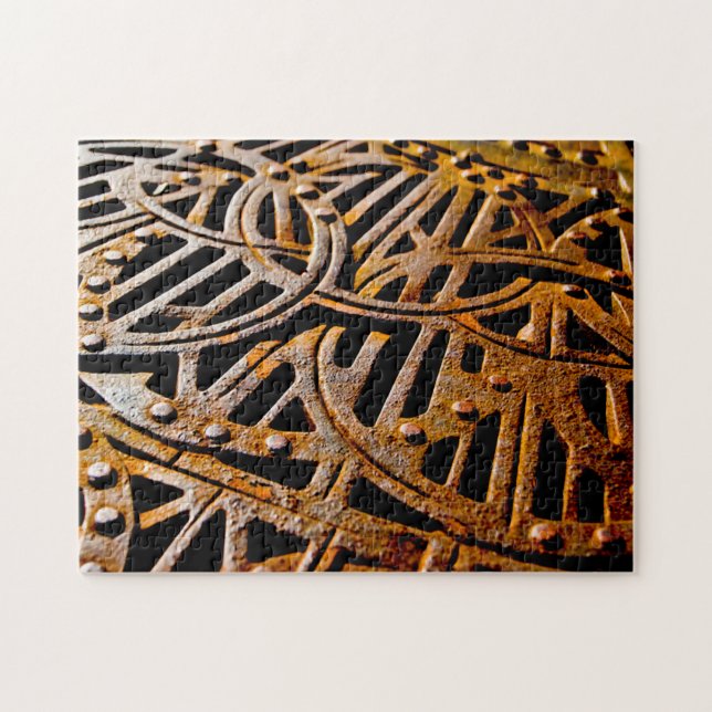 Rusty Grate Pussel (Horisontell)