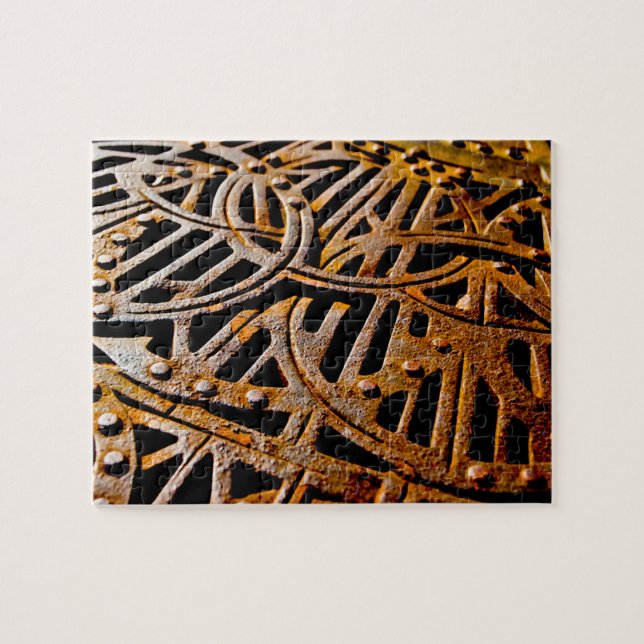 Rusty Grate Pussel (Horisontell)