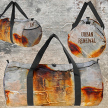 Rusty Grått Burnt Orange Urban Grunge Industrial