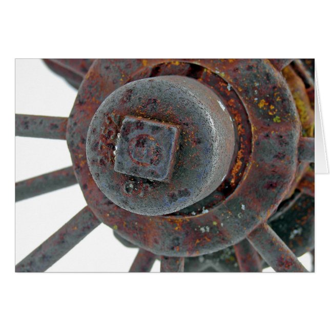 Rusty Hälsningskort (Framsidan Horizontal)