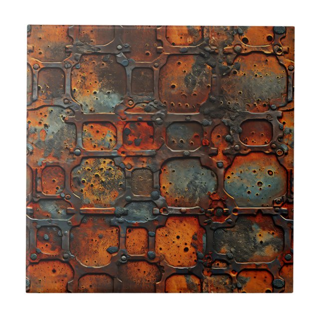 Rusty Järn Ceramic Tile Kakelplatta (Framsidan)