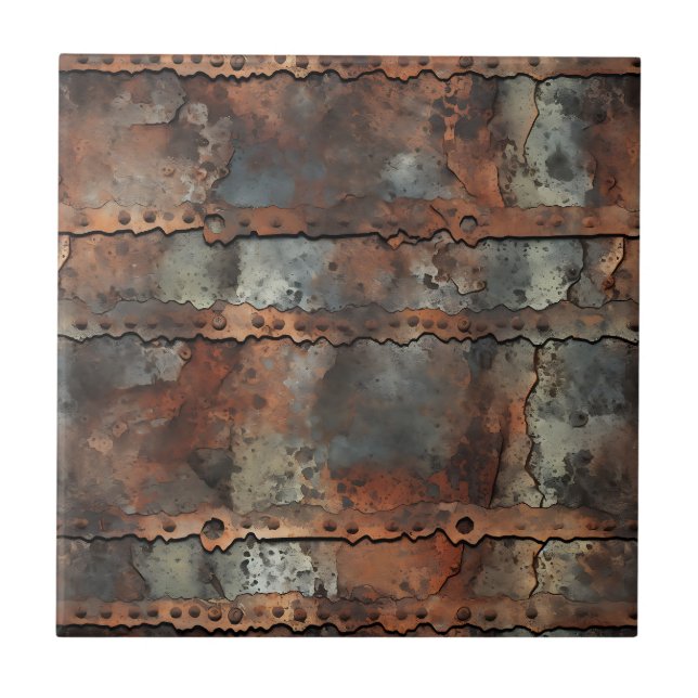 Rusty Järn Ceramic Tile Kakelplatta (Framsidan)