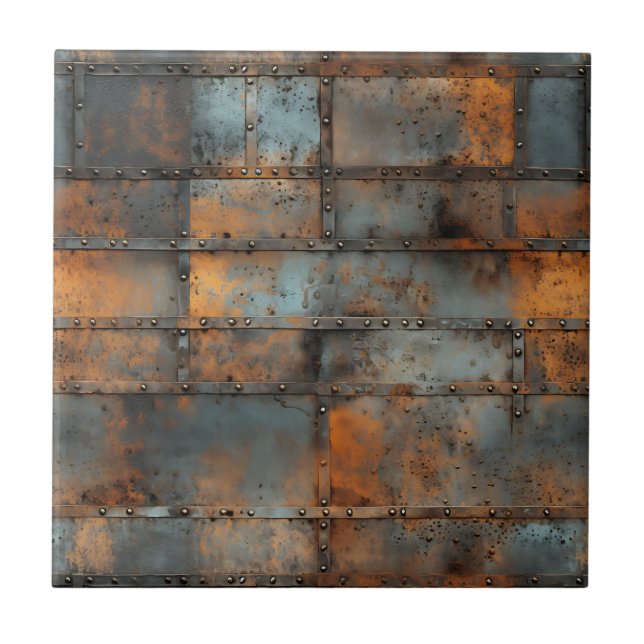 Rusty Järn Ceramic Tile Kakelplatta (Framsidan)