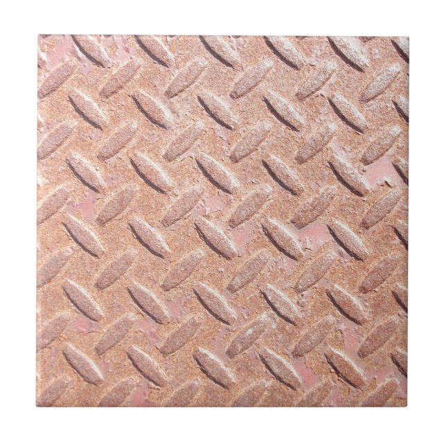 Rusty Järn Går Kakelplatta (Framsidan)