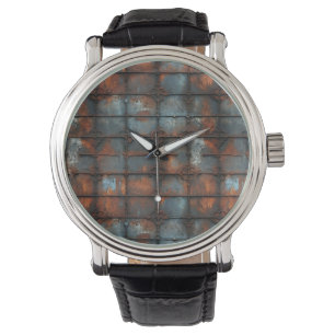 Rusty Järn Wall Clock Armbandsur