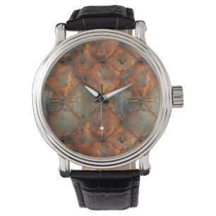 Rusty Järn Wall Clock Armbandsur
