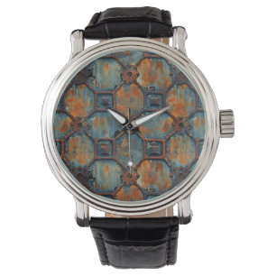 Rusty Järn Wall Clock Armbandsur