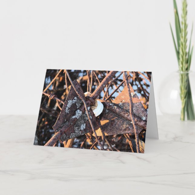 Rusty Junk Pile, födelsedagen Kort (Framsida)