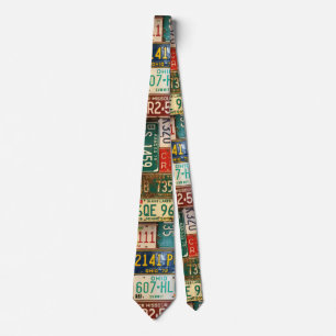 Rusty License Plate-samling Slips
