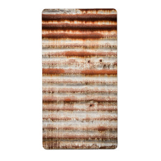 Rusty Metall Background Fraktsedel