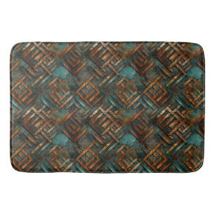 Rusty Metall Bath Mat Badrumsmatta