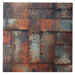 Rusty Metall Ceramic Tile Kakelplatta