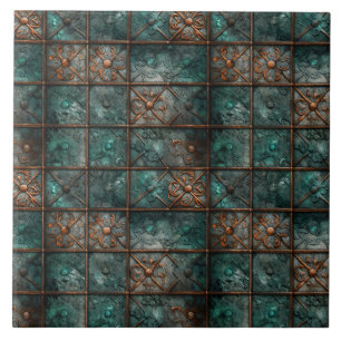 Rusty Metall Ceramic Tile Kakelplatta