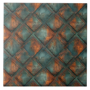 Rusty Metall Ceramic Tile Kakelplatta