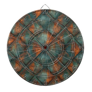 Rusty Metall Dartboard Darttavla
