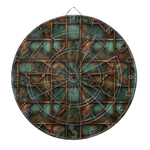 Rusty Metall Dartboard Darttavla