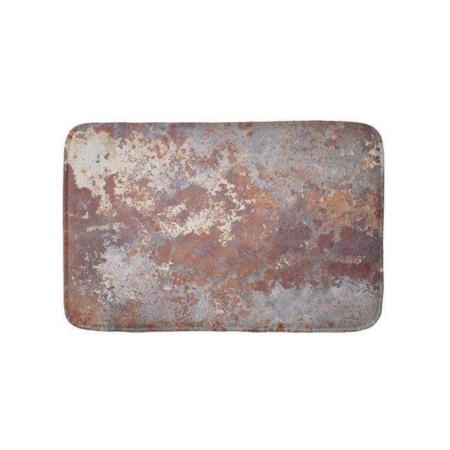 Rusty Metall Struktur Background Badrumsmatta (Framsidan)