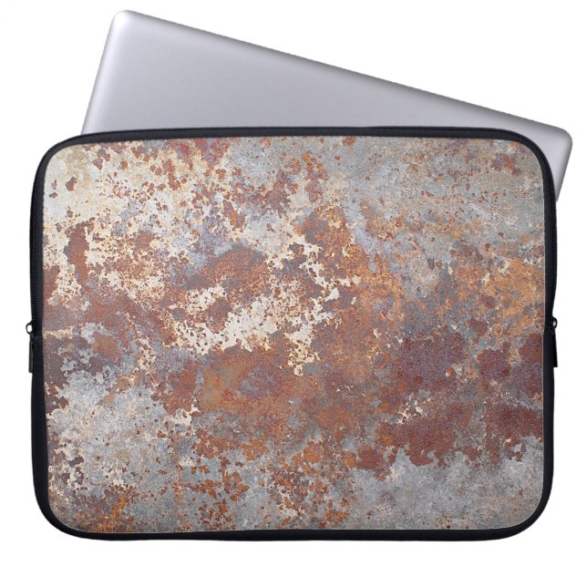 Rusty Metall Struktur Background Laptop Fodral (Framsidan)