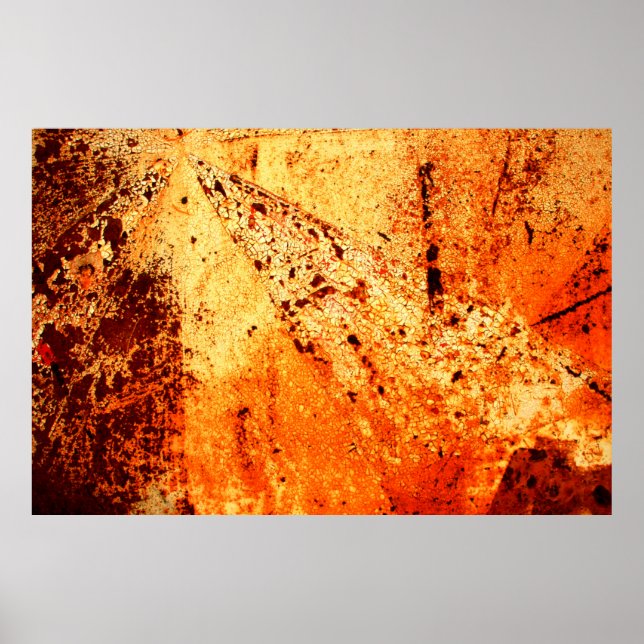 Rusty metall surfaceabstract, aging, home deckt, b poster (Framsidan)