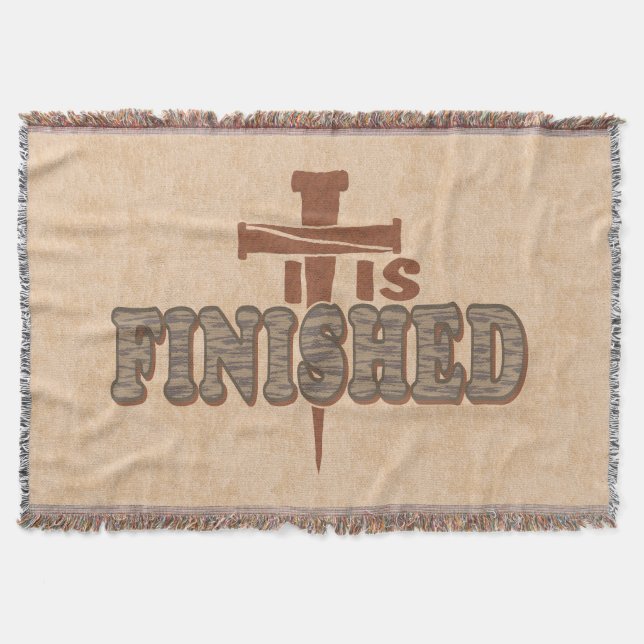 Rusty Nagel Kor från Kristus Christian Design Filt (Framsidan)