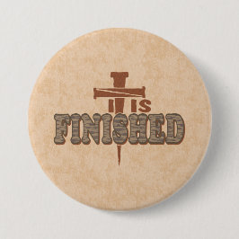 Rusty Nagel Kor från Kristus Christian Design Knapp