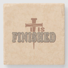 Rusty Nagel Kor från Kristus Christian Design Stenunderlägg