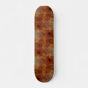 RUSTY NÖT MINI SKATEBOARD BRÄDA 18,5 CM